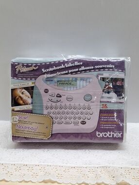 #ADH New Brother Scrapbook Labeler in Pink and White